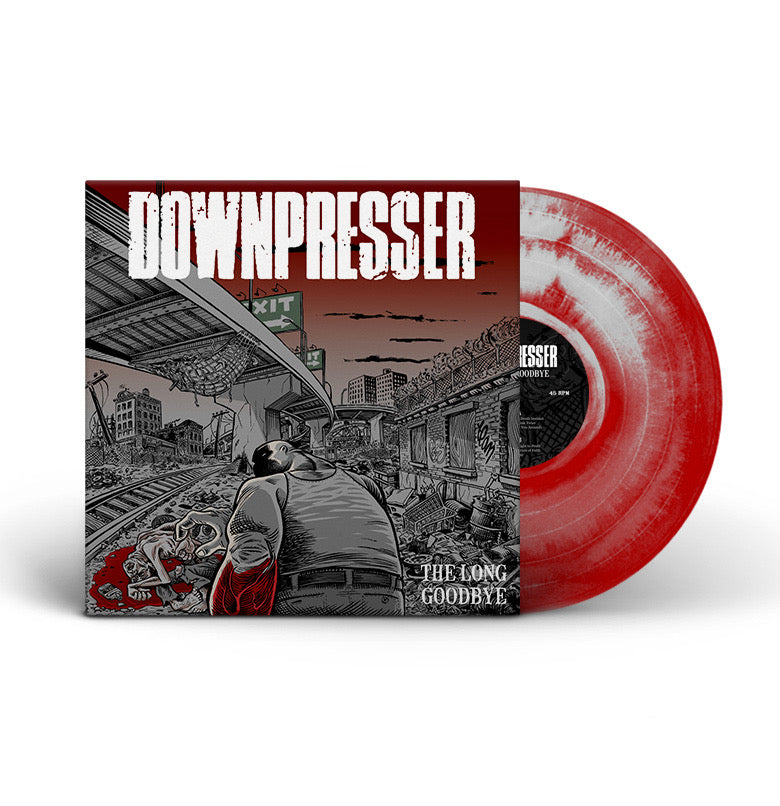 downpresser-the-long-goodbye-vinyle-lp-clear-splatter image 4