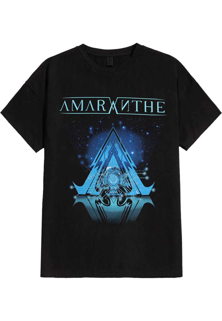 amaranthe-logo-machine-t-shirt-noir-homme image 1