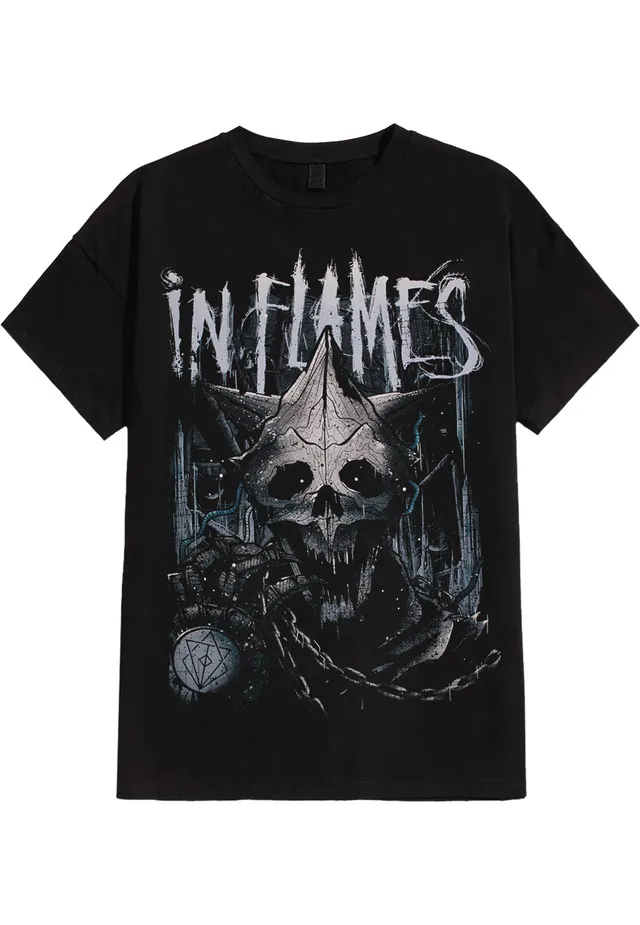 in-flames-in-chains-t-shirt-noir-homme-death-metal image 1