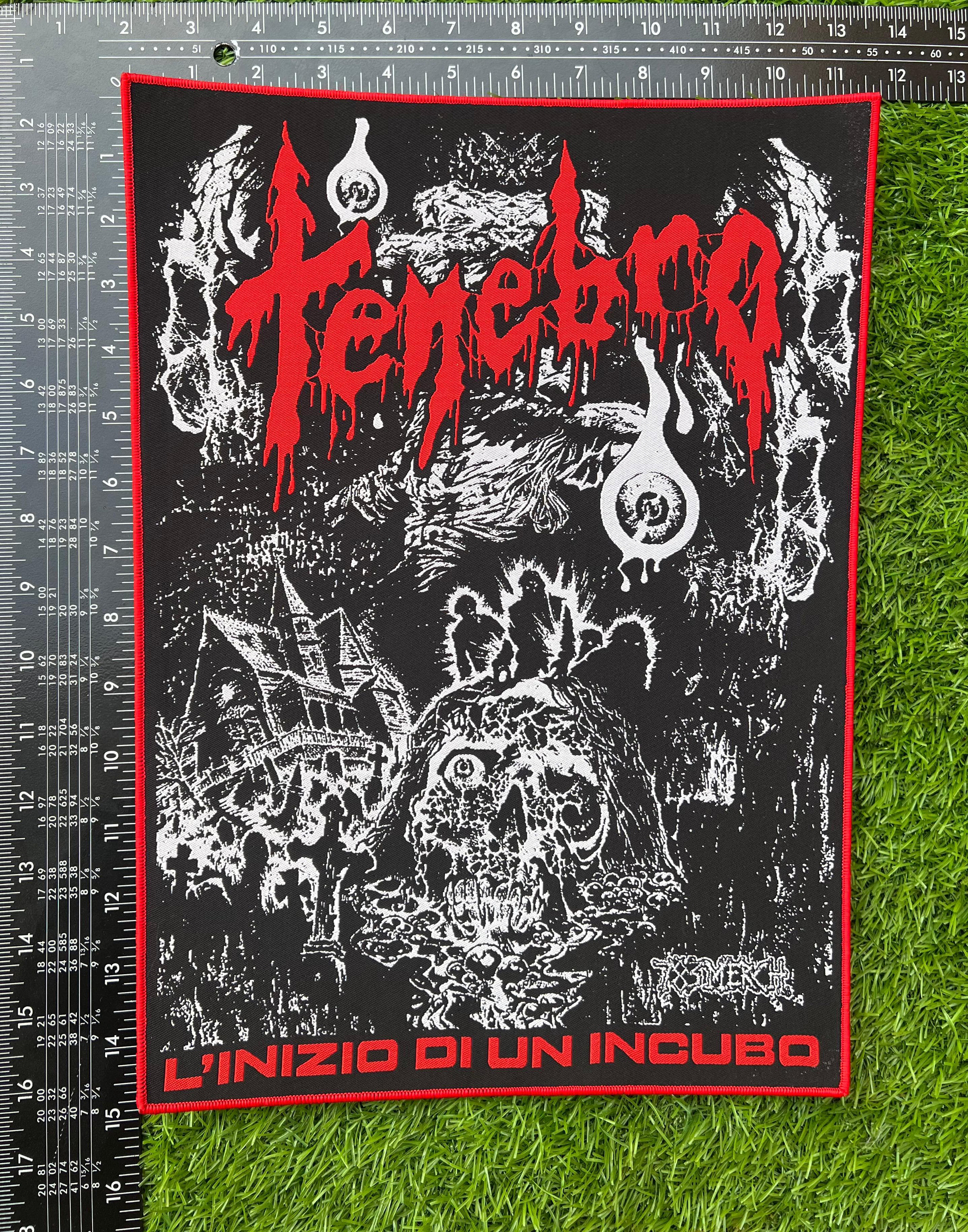 tenebro-l-inizio-di-un-incubo-backpatch-tiss-bordure-noire image 6