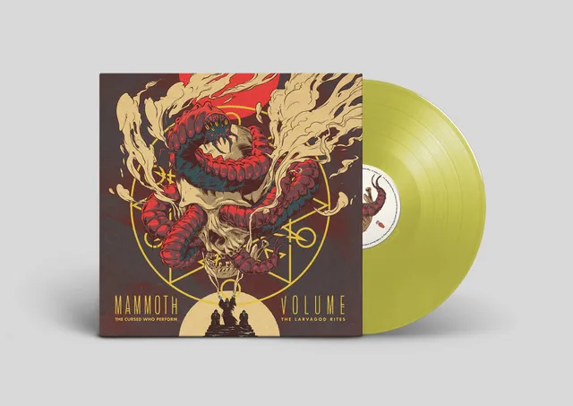 mammoth-volume-larvagod-rites-vinyle-lp-jaune-translucent image 1