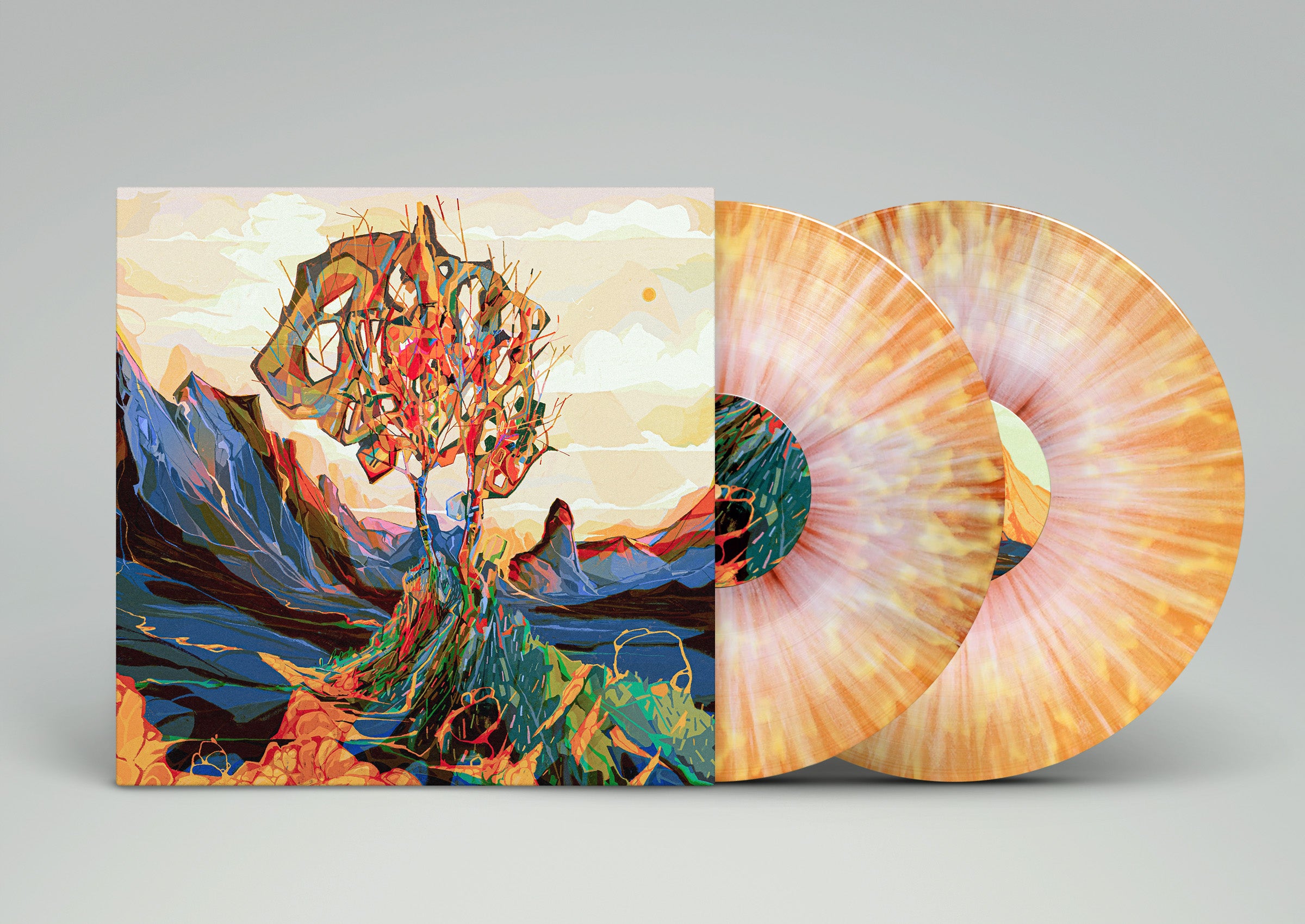 delving-all-paths-diverge-double-vinyle-2lp-sunburst-krautrock image 3