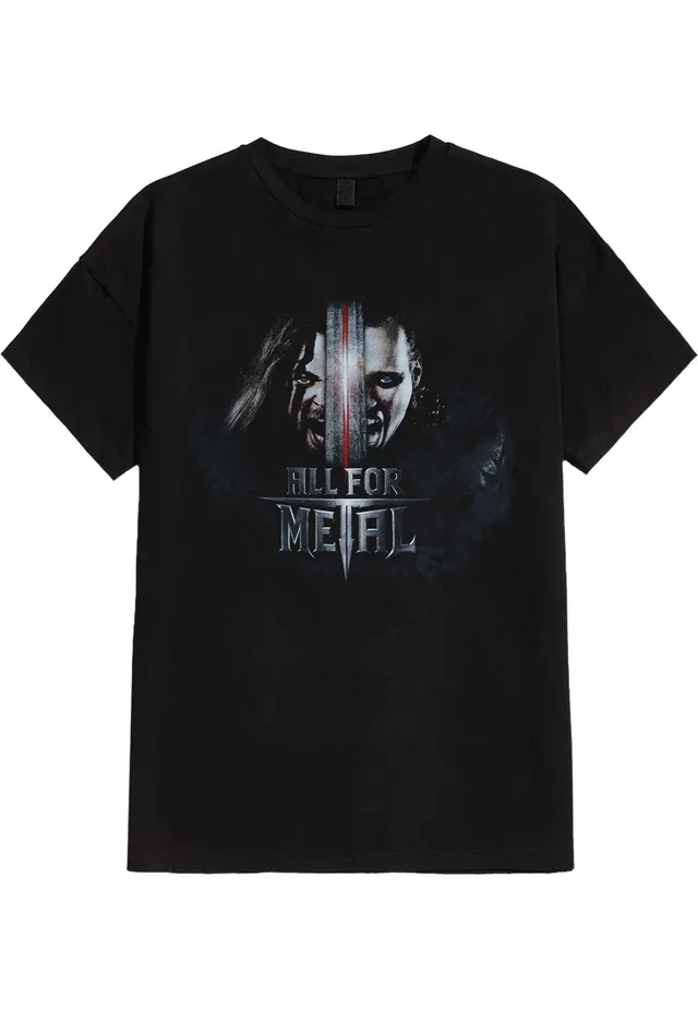 all-for-metal-legendes-cover-t-shirt-noir-homme-heavy-metal image 1