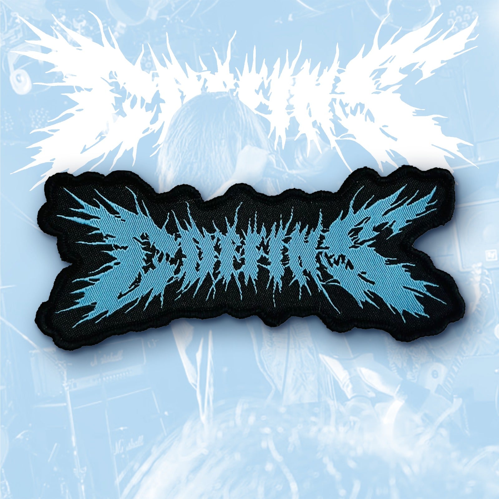 coffins-logo-patch-tiss-forme-logo-bordure-noire image 2