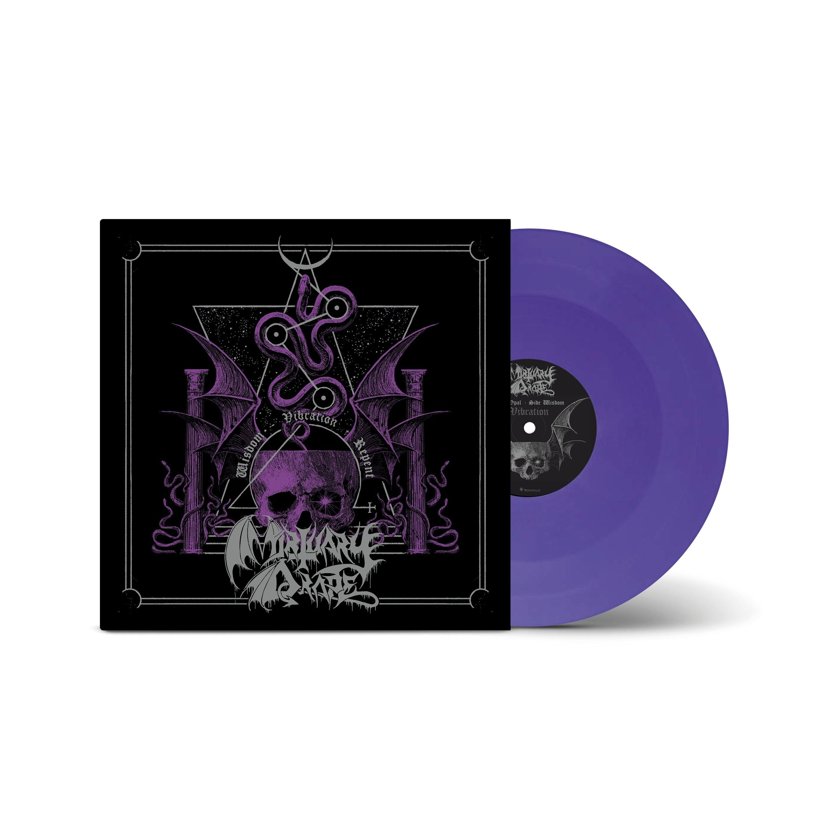 mortuary-drape-wisdom-vibration-repent-lp-vinyle-violet image 1