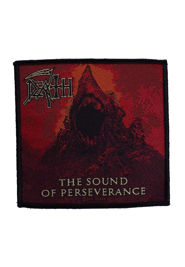 death-the-sound-of-perseverance-patch-noir image 1