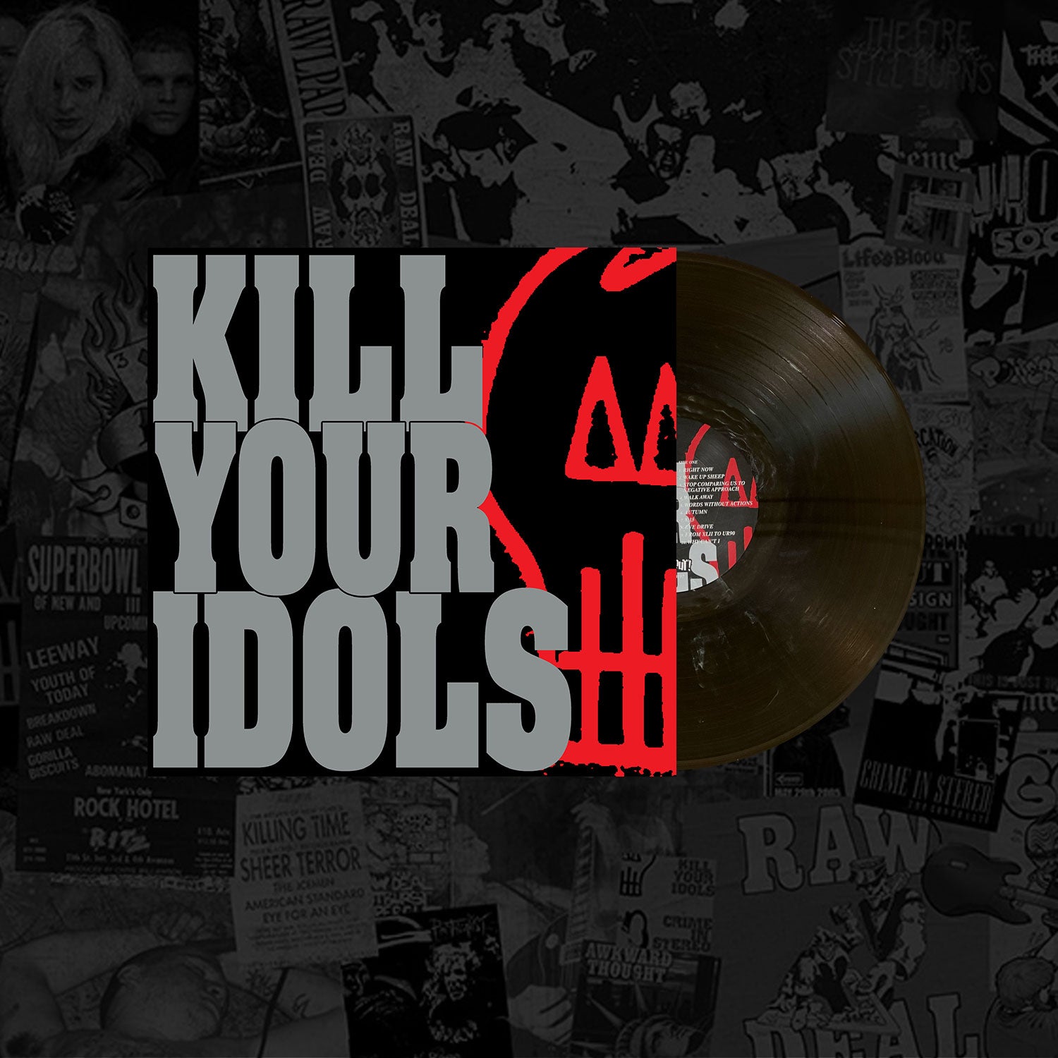 kill-your-idols-no-gimmicks-needed-vinyle-lp-clear-smoke image 2