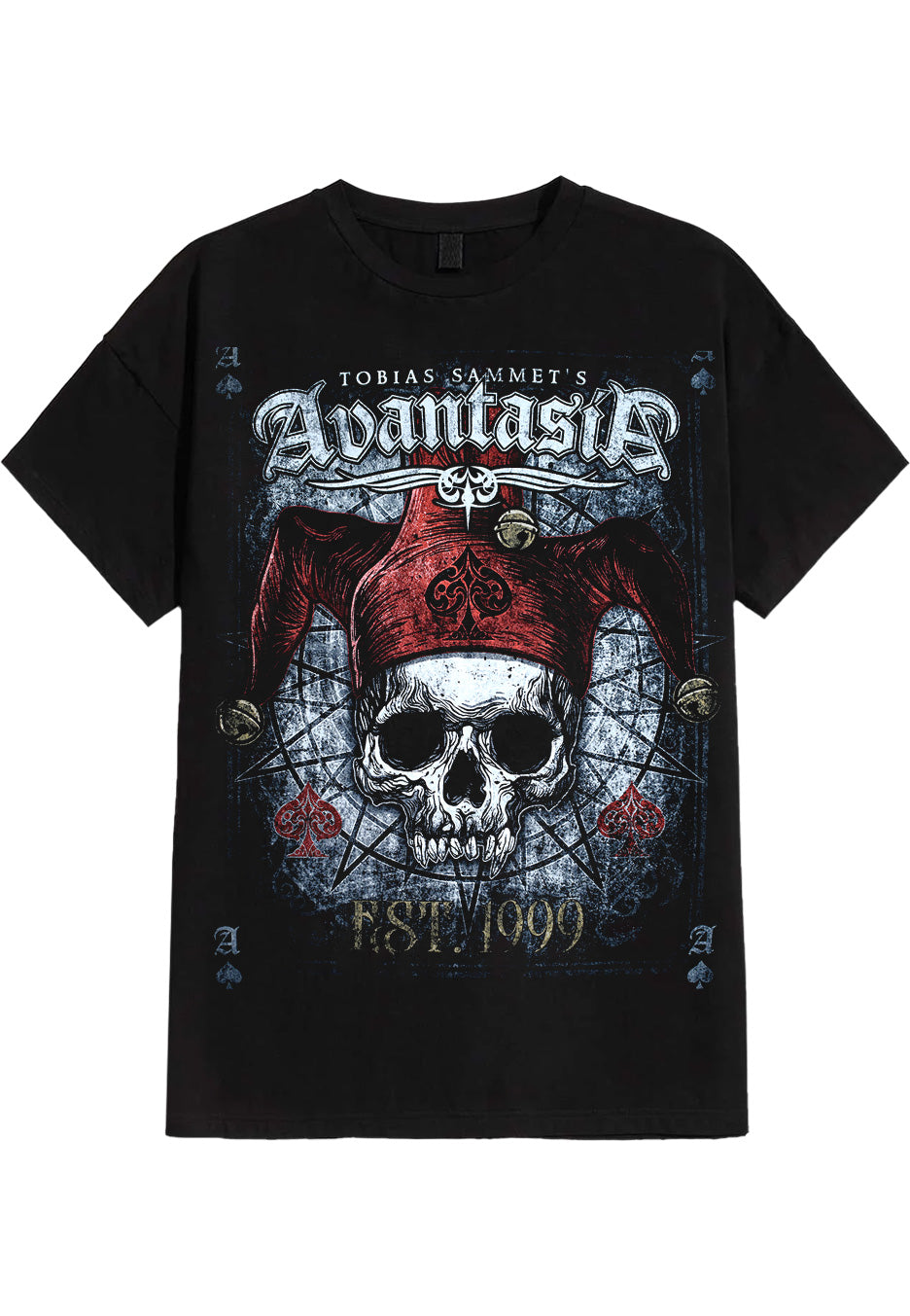 avantasia-jester-festival-2024-t-shirt-noir-homme-taille-xl image 1