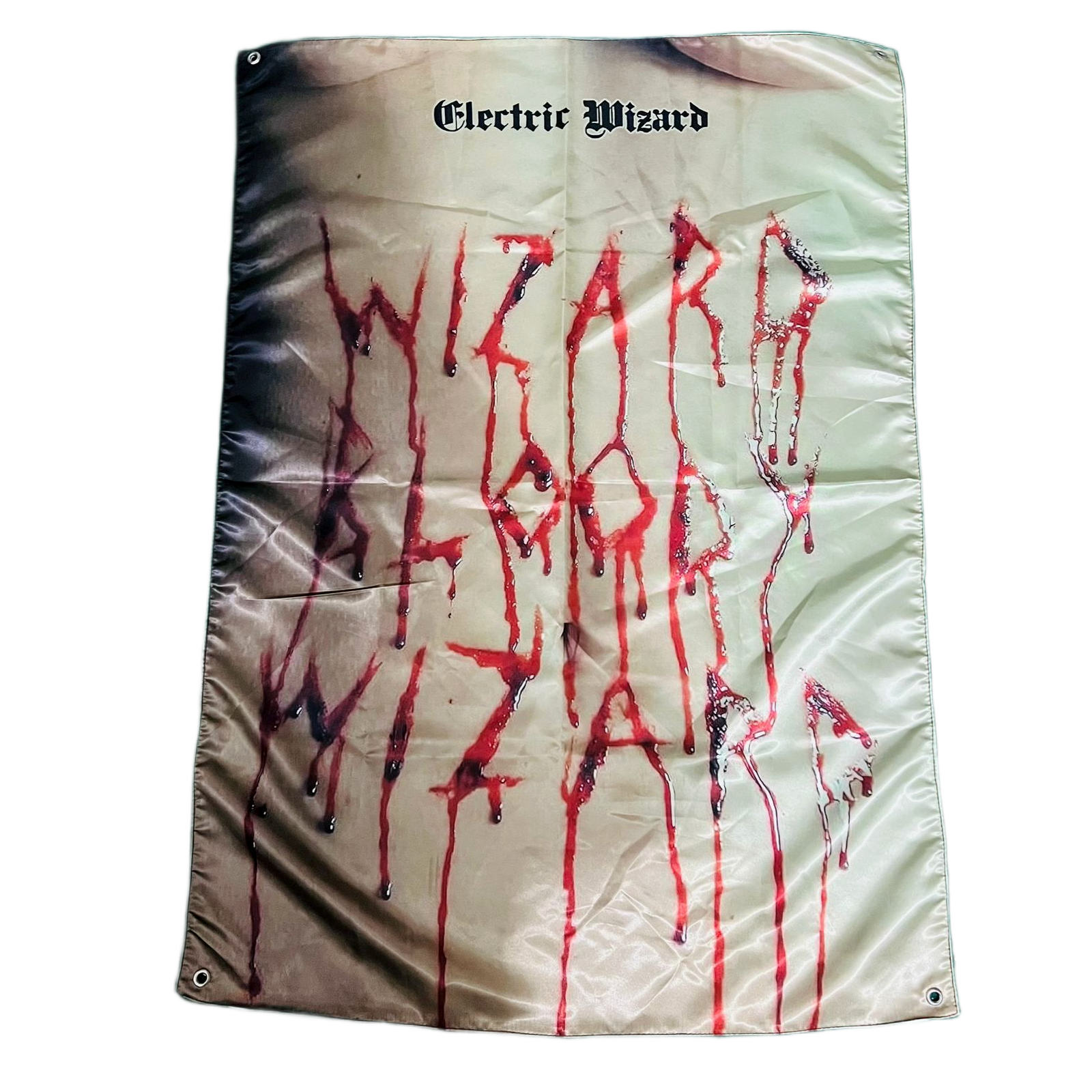 electric-wizard-wizard-bloody-wizard-drapeau-mural-100x70-cm image 1