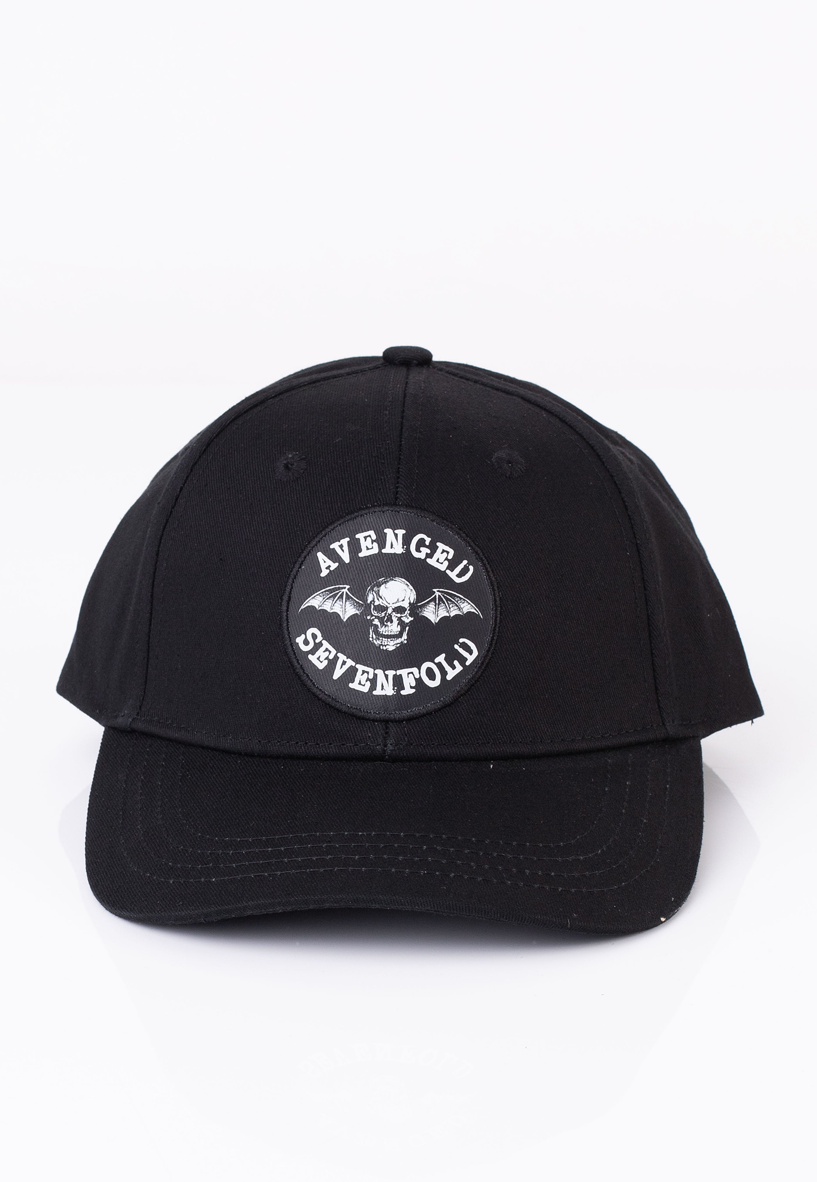 avenged-sevenfold-deathbat-crest-casquette-snapback-noire image 2