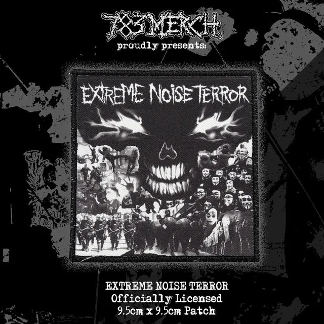 extreme-noise-terror-patch-cusson-crust-grindcore image 1
