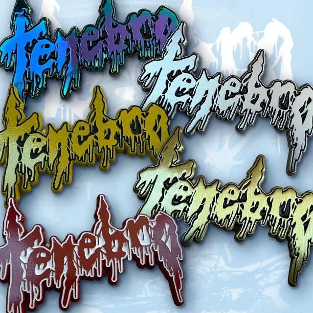 783punx-tenebro-logo-pin-s-mail-rainbow-plating-58-mm image 1