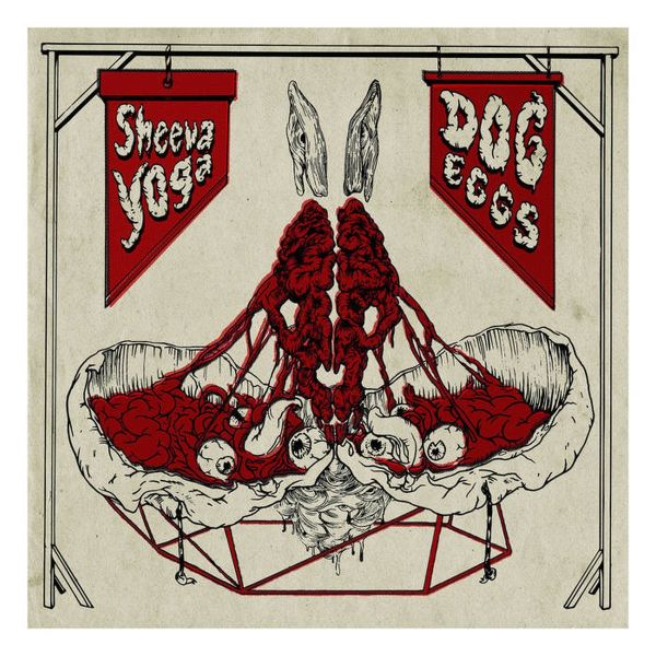 sheeva-yoga-dog-eggs-split-lp-vinyle-hardcore-grind image 1