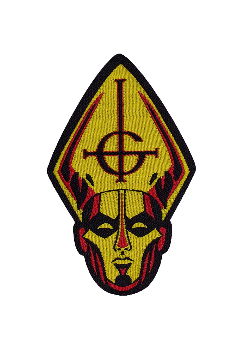 ghost-papa-head-patch-cusson-noir-taille-unique image 1