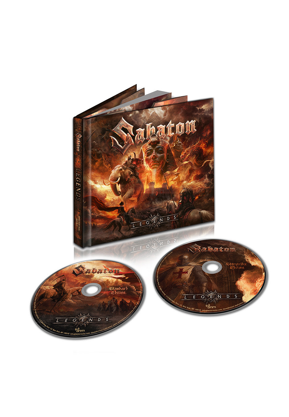 sabaton-legends-storyteller-double-cd-digipak-power-metal image 1