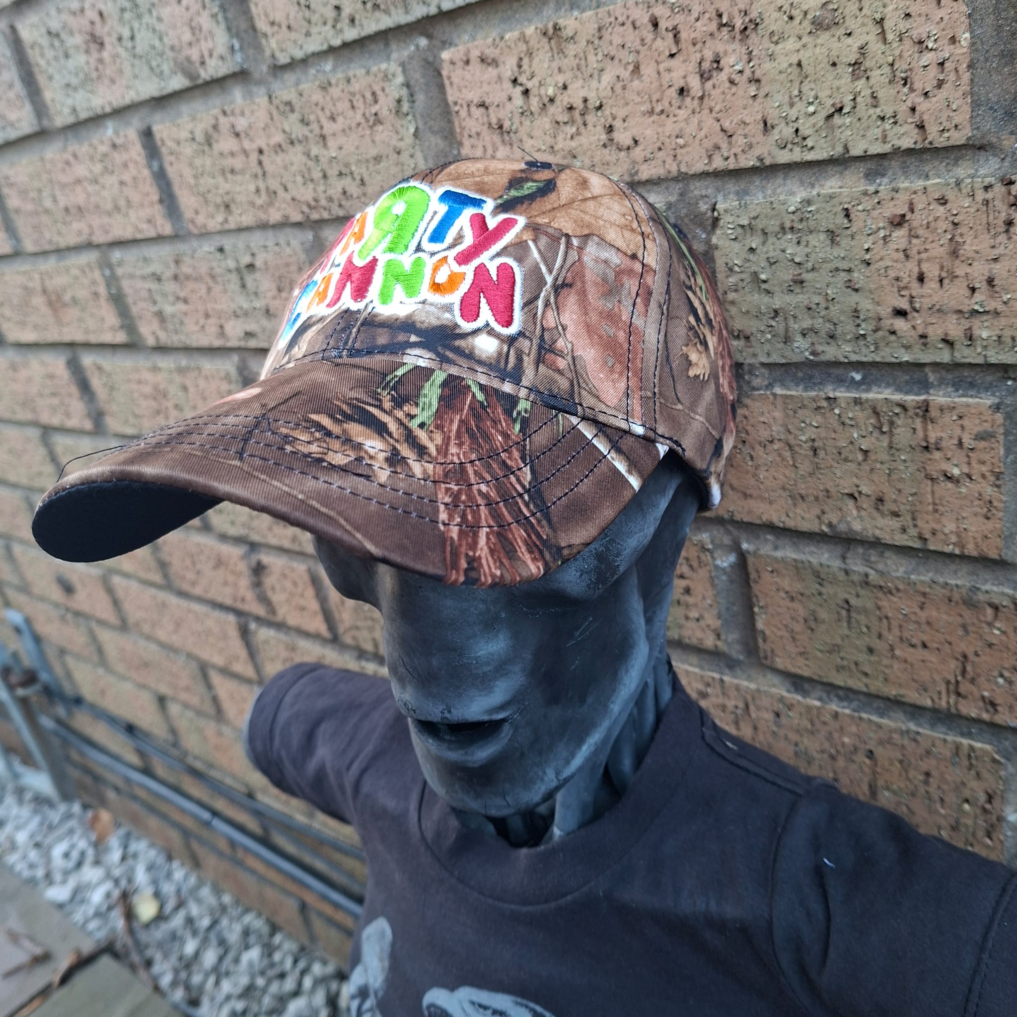 party-cannon-logo-casquette-baseball-camo-phosphorescente image 4