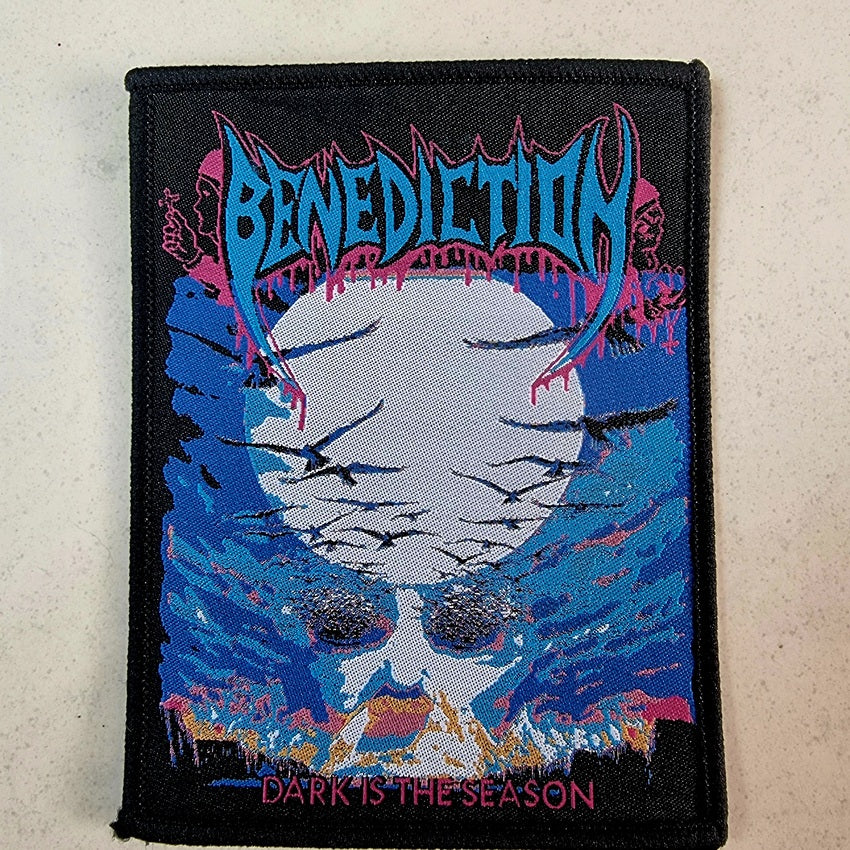 benediction-dark-is-the-season-patch-tiss-death-metal image 1