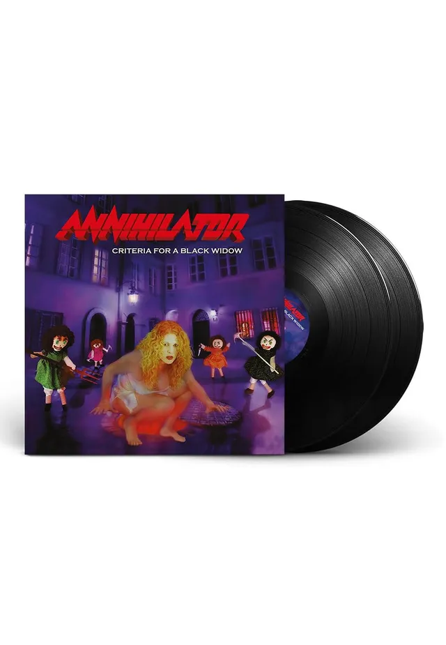 annihilator-criteria-for-a-black-widow-double-vinyle-thrash-metal image 1