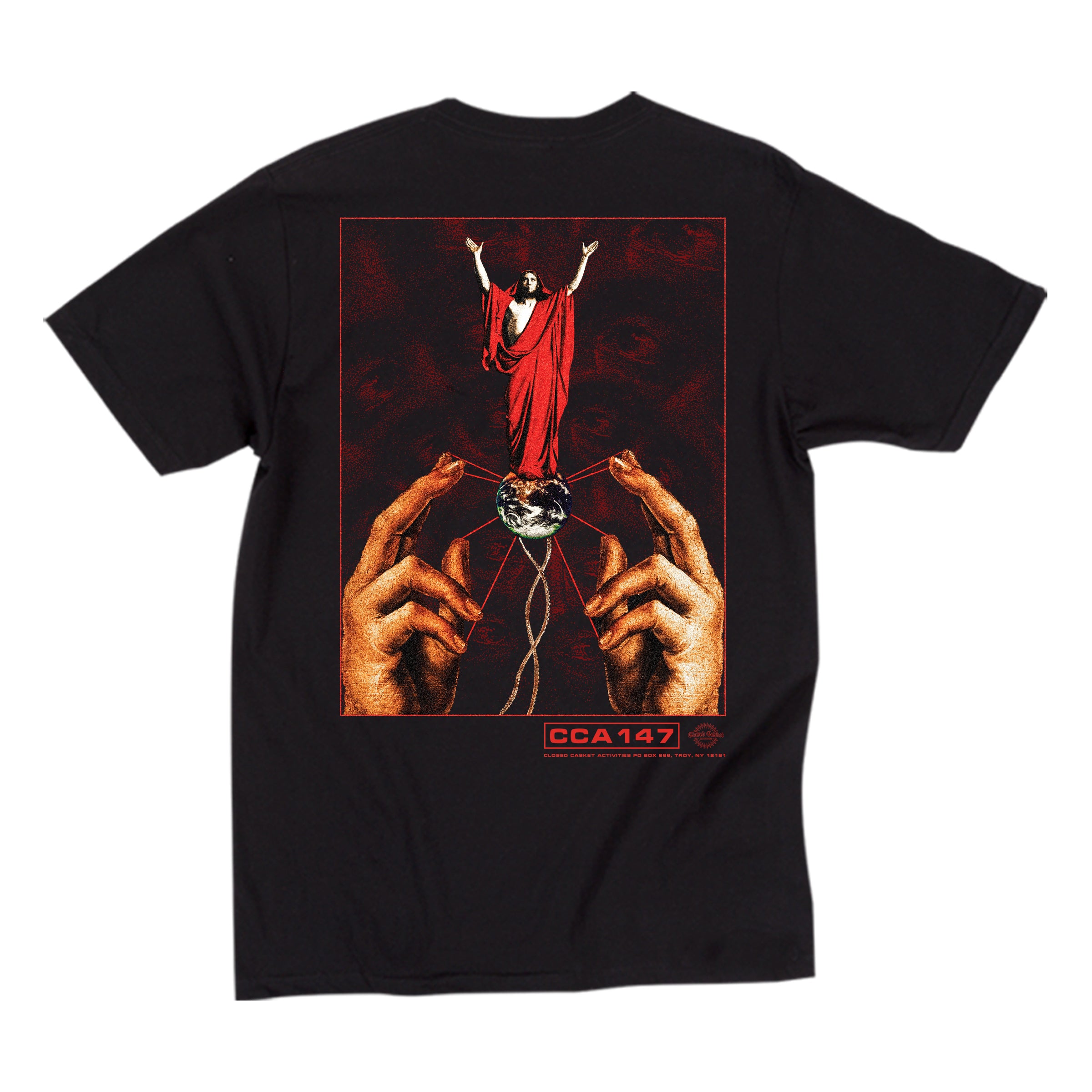 closed-casket-scalp-not-worthy-t-shirt-noir-100-coton image 3