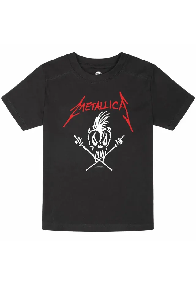 metallica-scary-guy-kids-t-shirt-noir-manche-courte-116 image 1