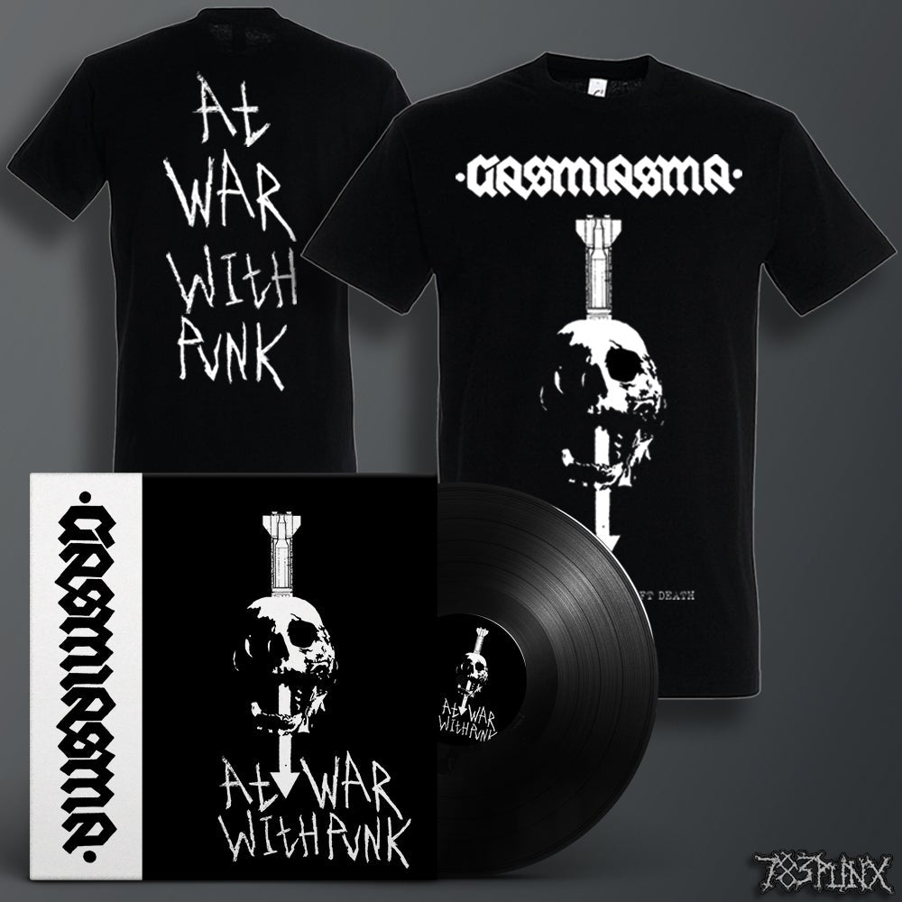 gasmiasma-at-war-with-punk-vinyle-lp-t-shirt-bundle image 1