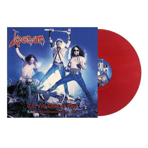 venom-the-7th-date-of-hell-vinyle-lp-rouge-live-hammersmith image 1