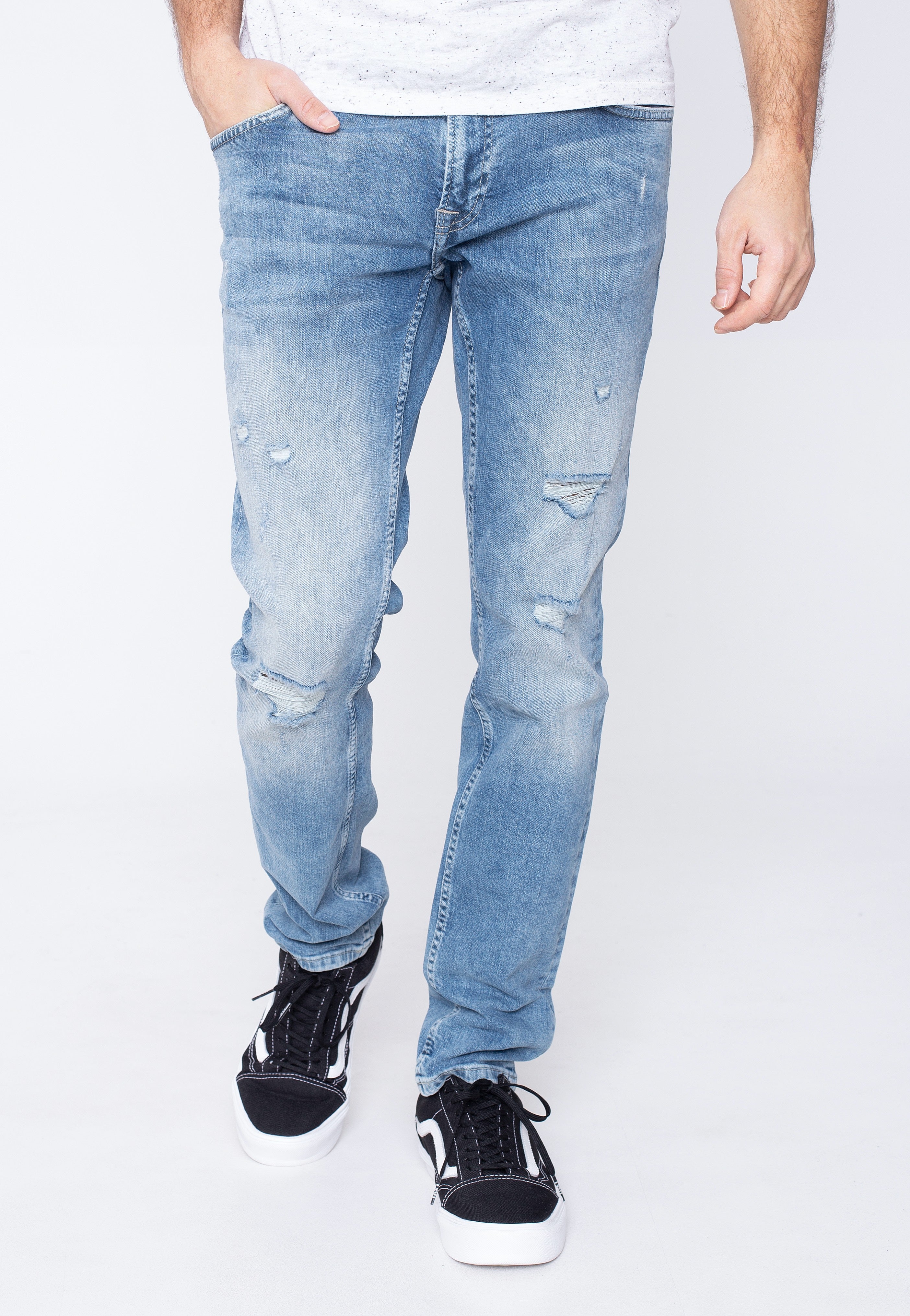 only-sons-loom-slim-jean-bleu-homme image 1