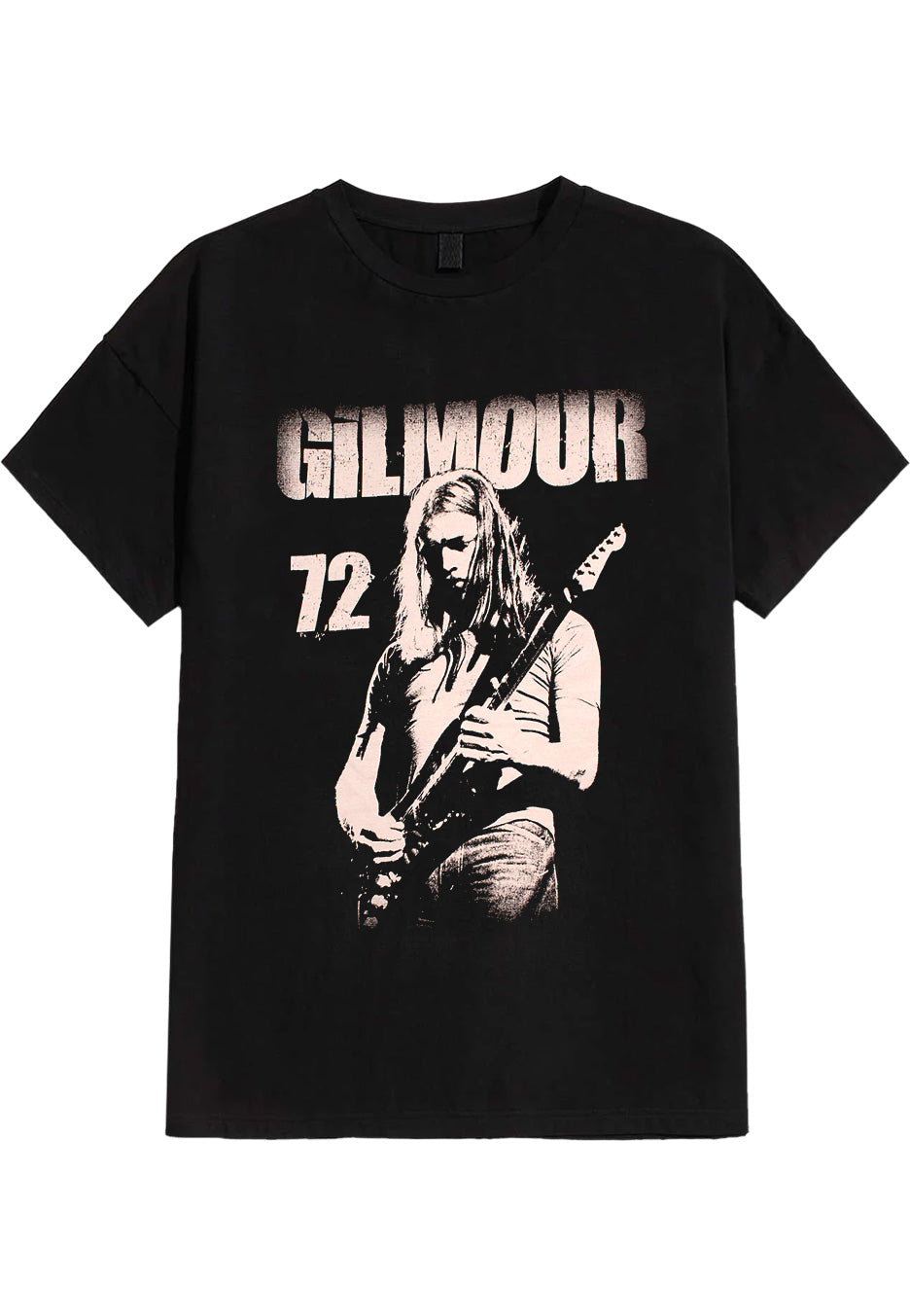 david-gilmour-72-t-shirt-noir-manches-courtes-homme image 1