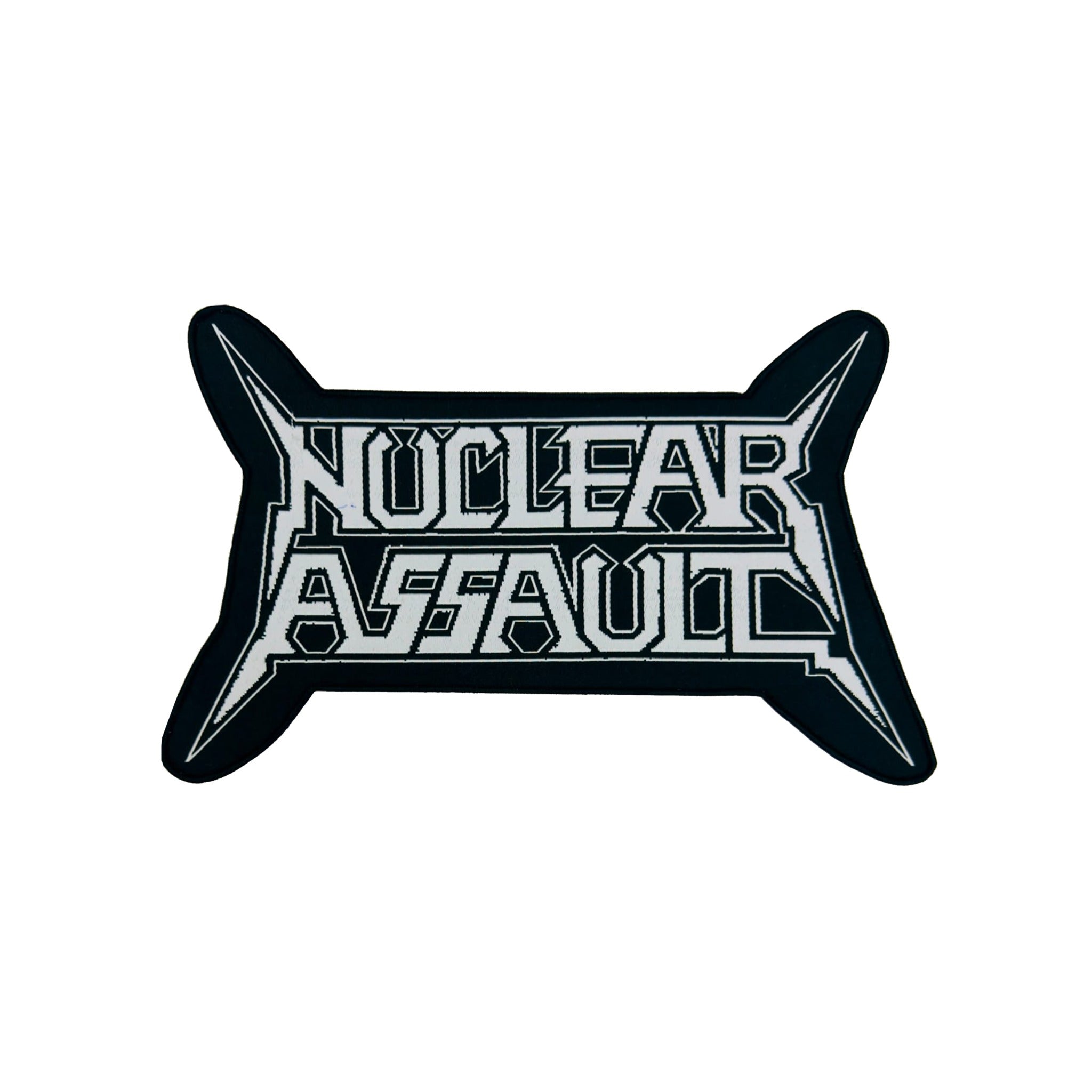 nuclear-assault-logo-patch-tiss-oversized-bord-noir image 2