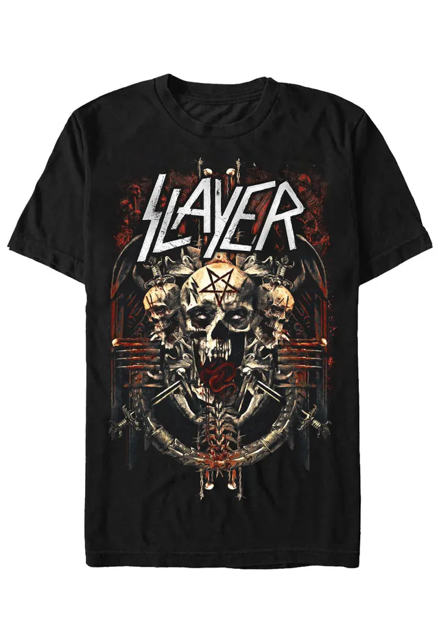 slayer-demonic-admat-t-shirt-thrash-metal-noir image 1