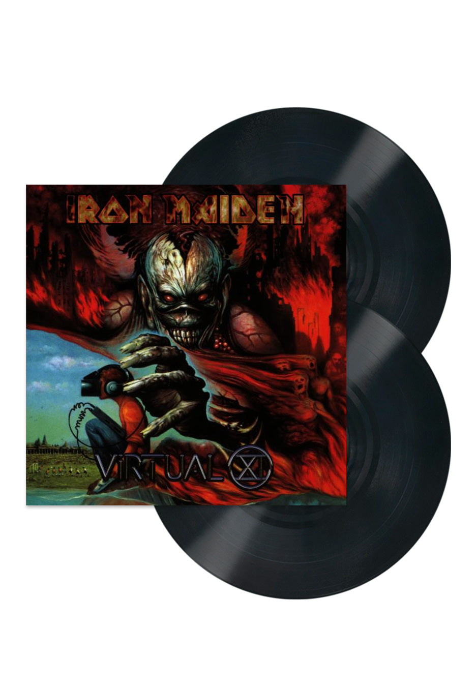 iron-maiden-virtual-xi-double-vinyle-remastered-heavy-metal image 1