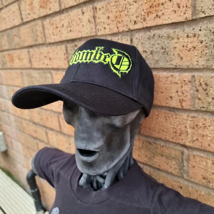 783punx-entombed-casquette-baseball-logo-jaune-phosphorescent image 4