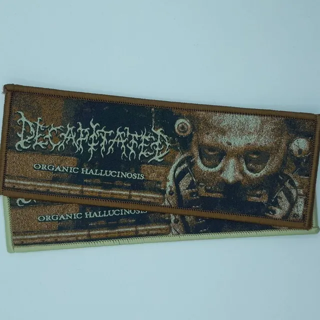 decapitated-organic-hallucinosis-stripe-patch-marron-clair image 1
