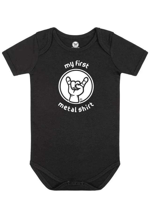 metal-kids-my-first-metal-shirt-body-noir-68-74 image 1