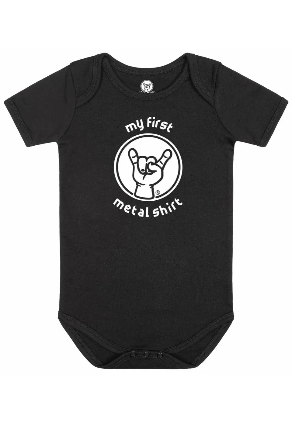 metal-kids-my-first-metal-shirt-body-noir-68-74 image 1
