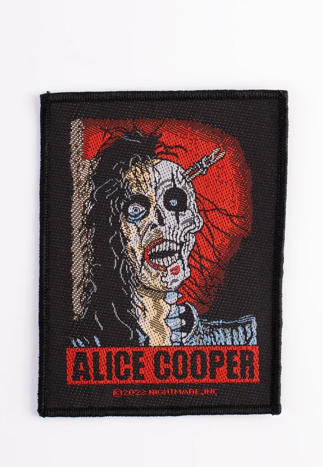 alice-cooper-trashed-patch-cusson-multicolore-merch image 1