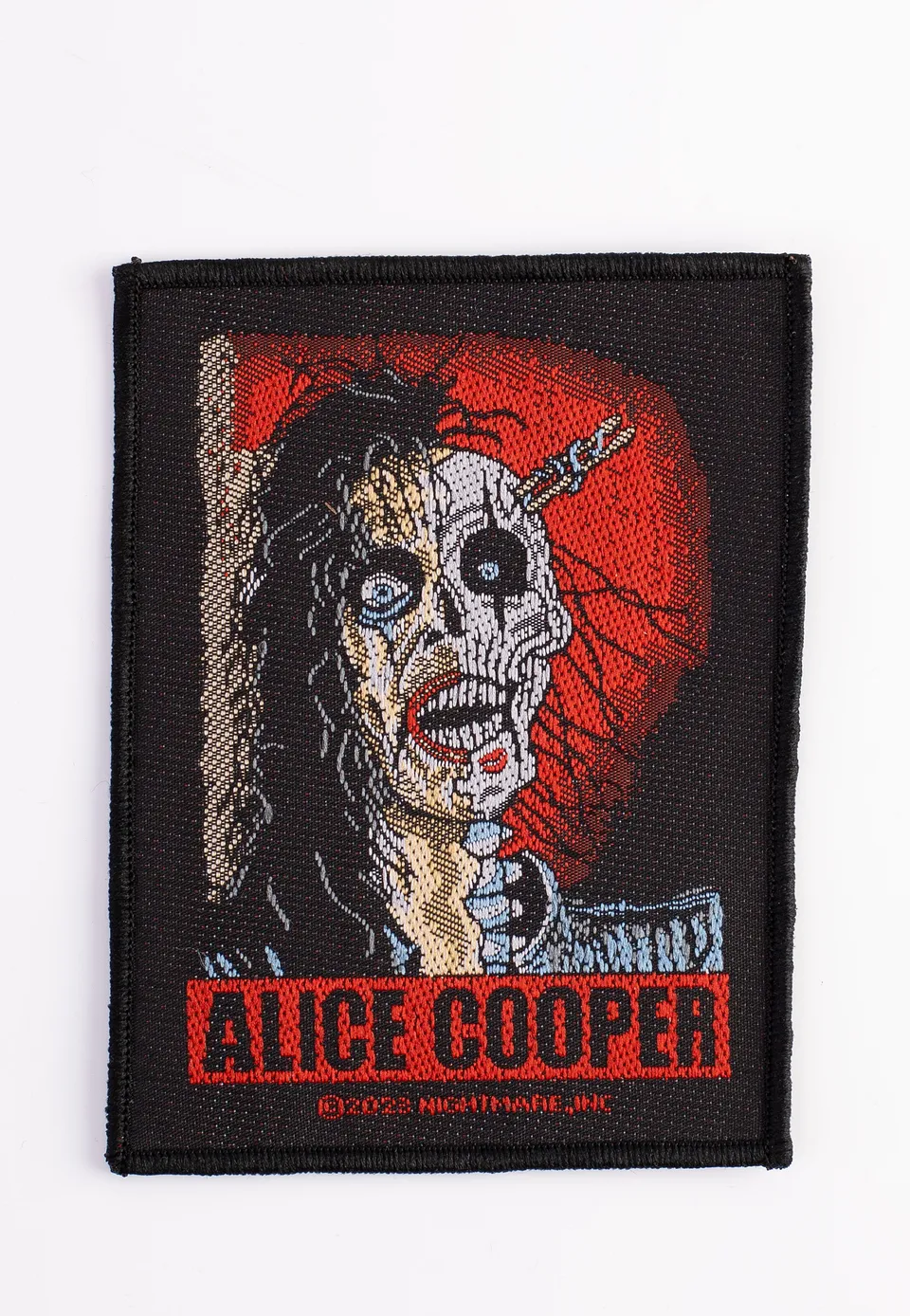 alice-cooper-trashed-patch-cusson-multicolore-merch image 1