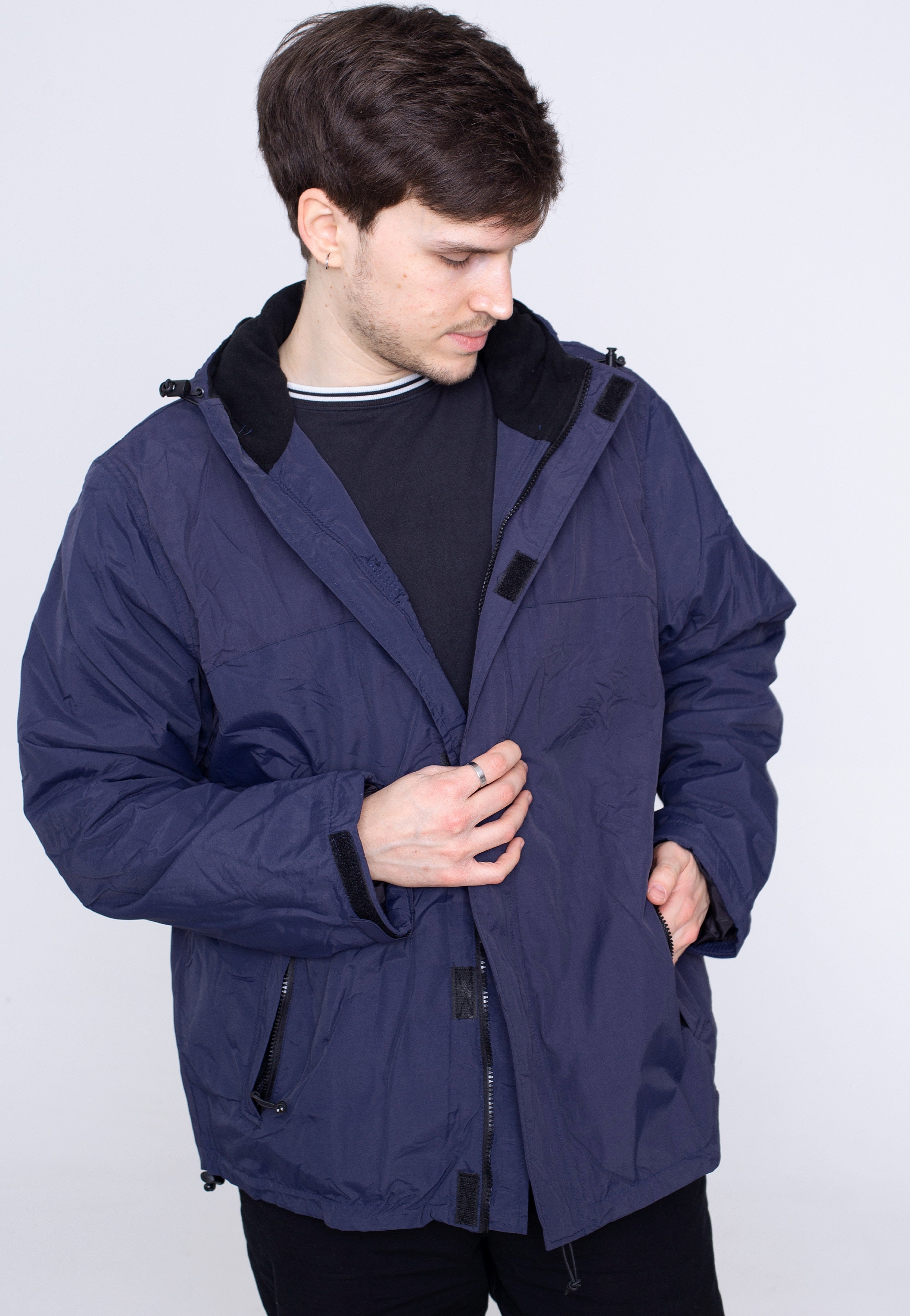 surplus-zipper-navy-coupe-vent-homme-bleu-marine image 2