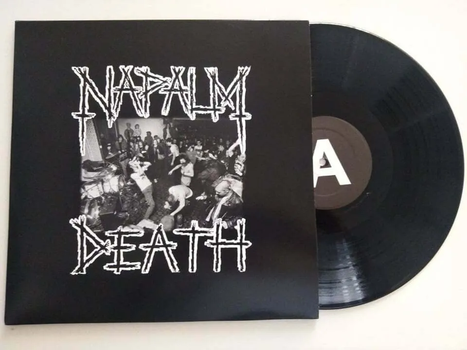 napalm-death-live-in-london-1987-vinyle-lp-bootleg-live image 1