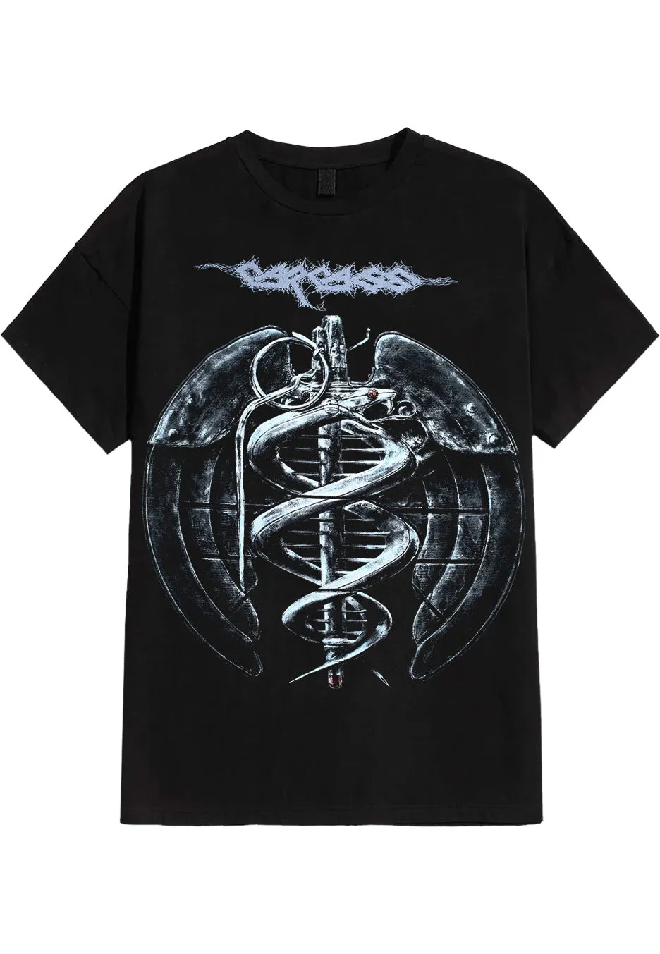 carcass-medical-grenade-t-shirt-noir-death-metal image 1