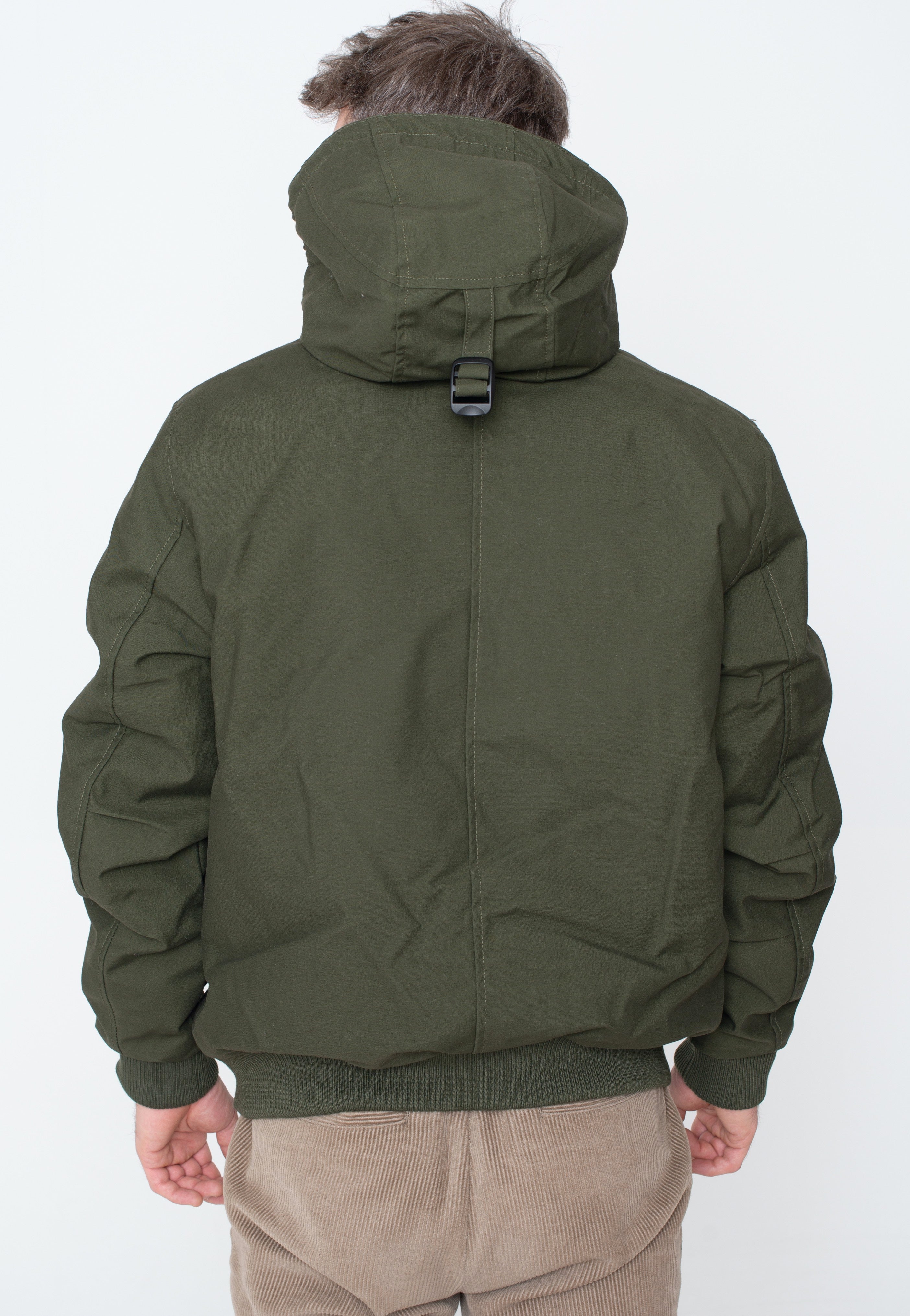 vintage-industries-datton-veste-olive-hiver-homme image 6