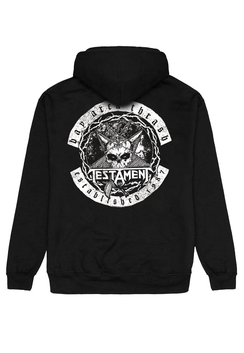 testament-bay-area-thrash-hoodie-noir-homme image 1