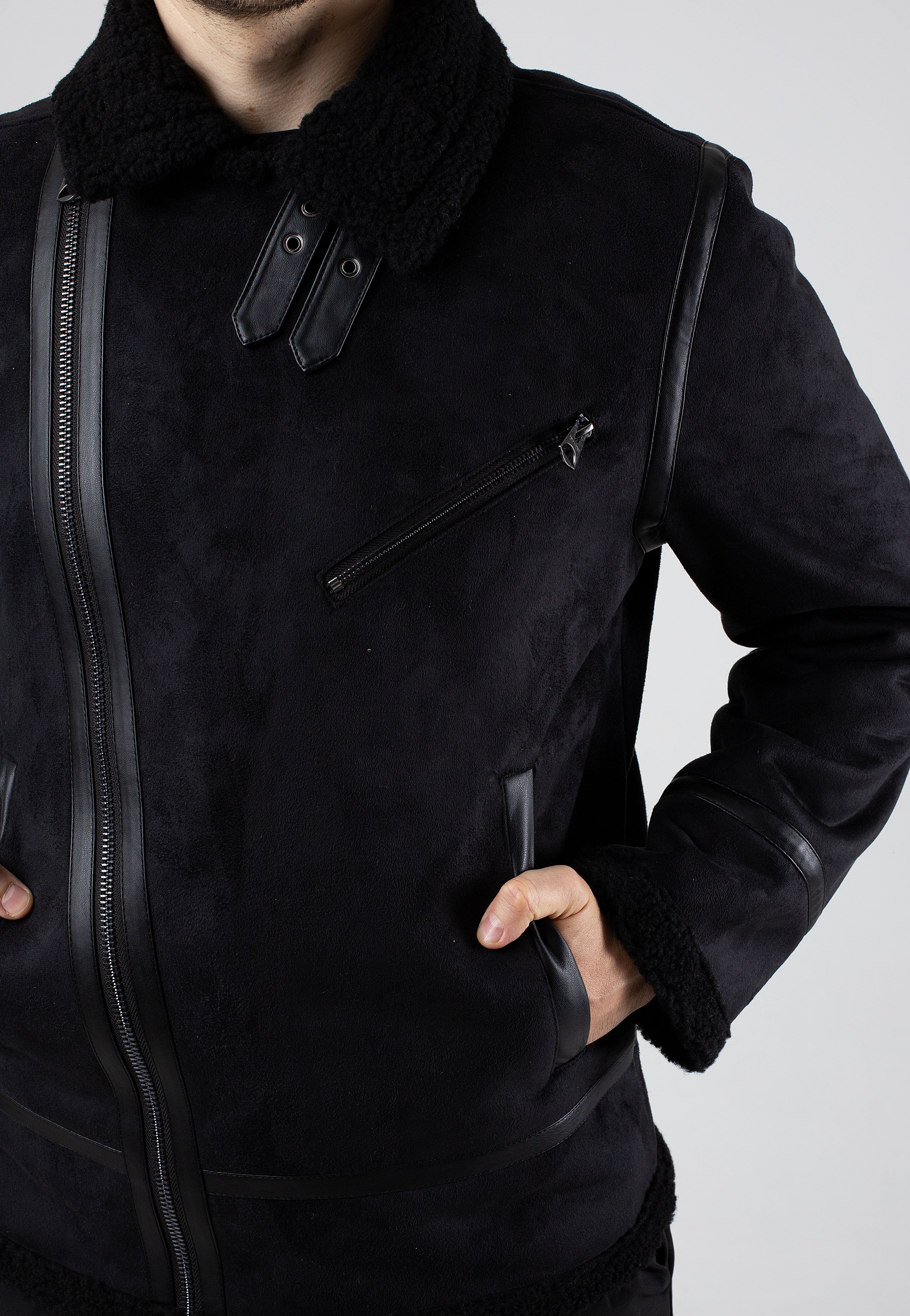 only-sons-robyn-veste-aviateur-noir-homme image 7