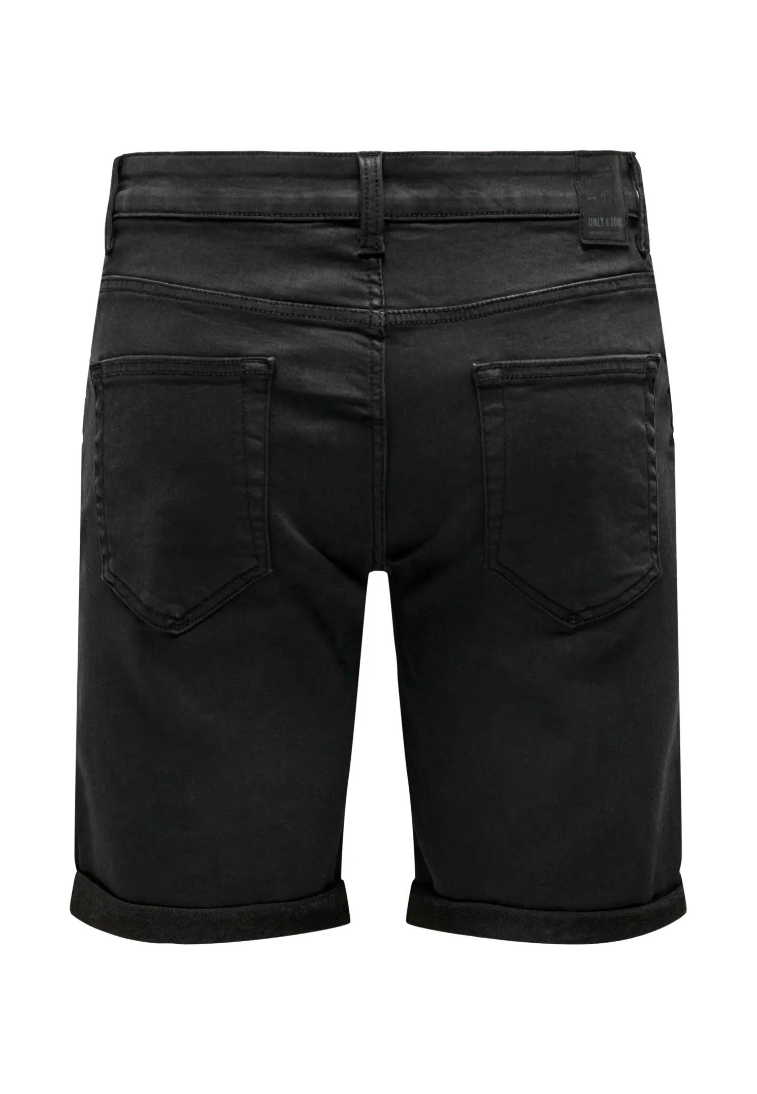 only-sons-ply-life-reg-black-shorts-homme-noir image 6