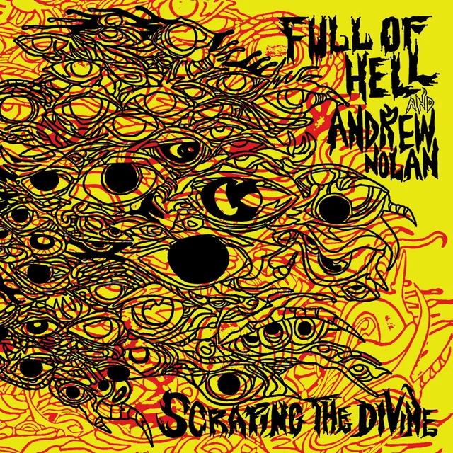 full-of-hell-scraping-the-divine-vinyle-lp-rouge-galaxy image 1