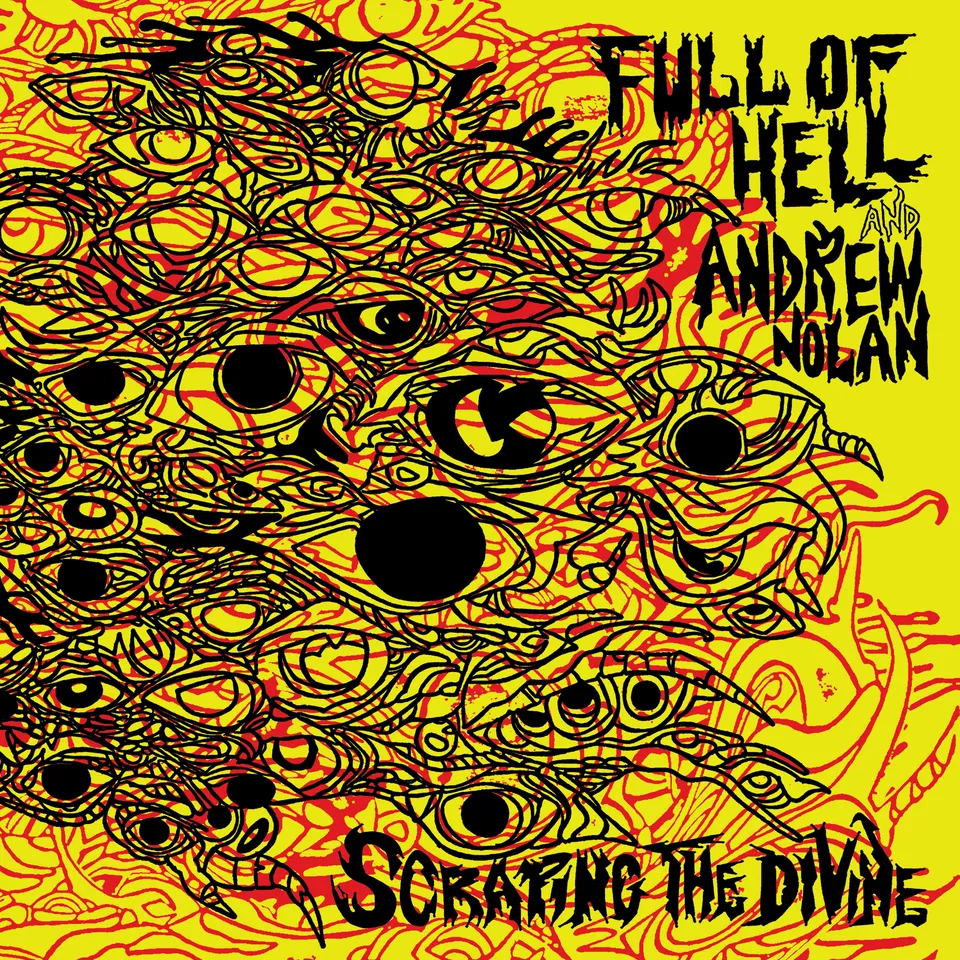 full-of-hell-scraping-the-divine-vinyle-lp-rouge-galaxy image 1