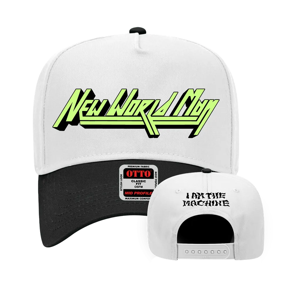 new-world-man-logo-casquette-snapback-noire image 1