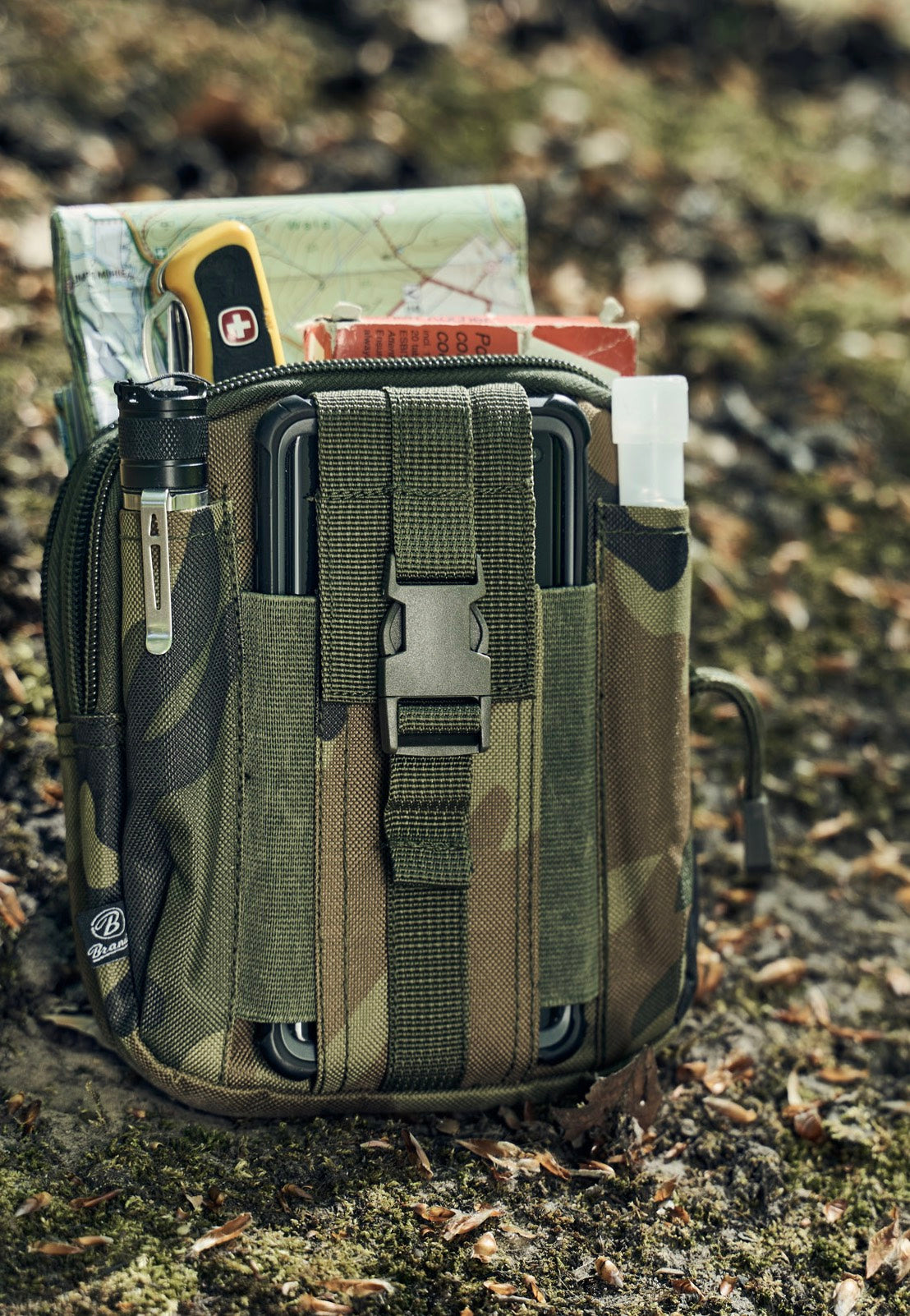 brandit-allround-darkcamo-sac-banane-camouflage image 2