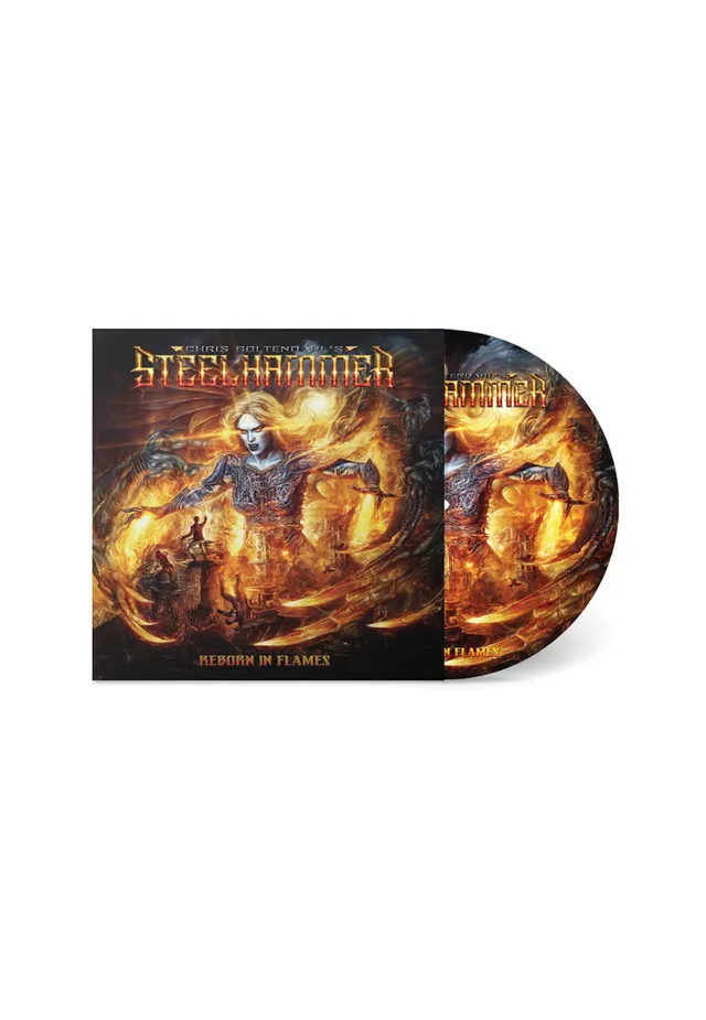 afm-steelhammer-reborn-in-flames-vinyle-picture-couleur image 1