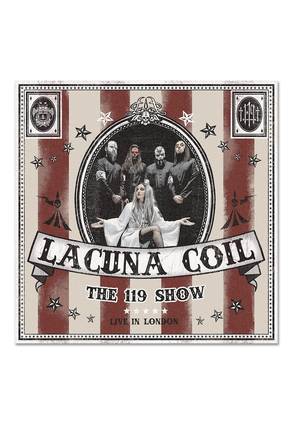 lacuna-coil-the-119-show-vinyle-rouge-3-lp-deluxe image 2